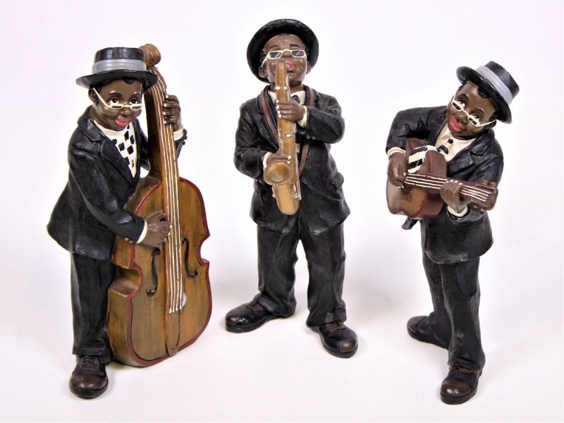 Jazz trio figurines